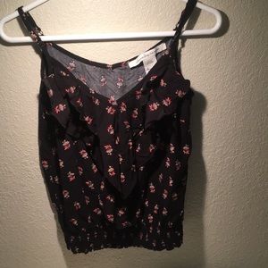 Floral tank top